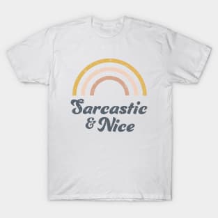 Sarcastic & Nice T-Shirt